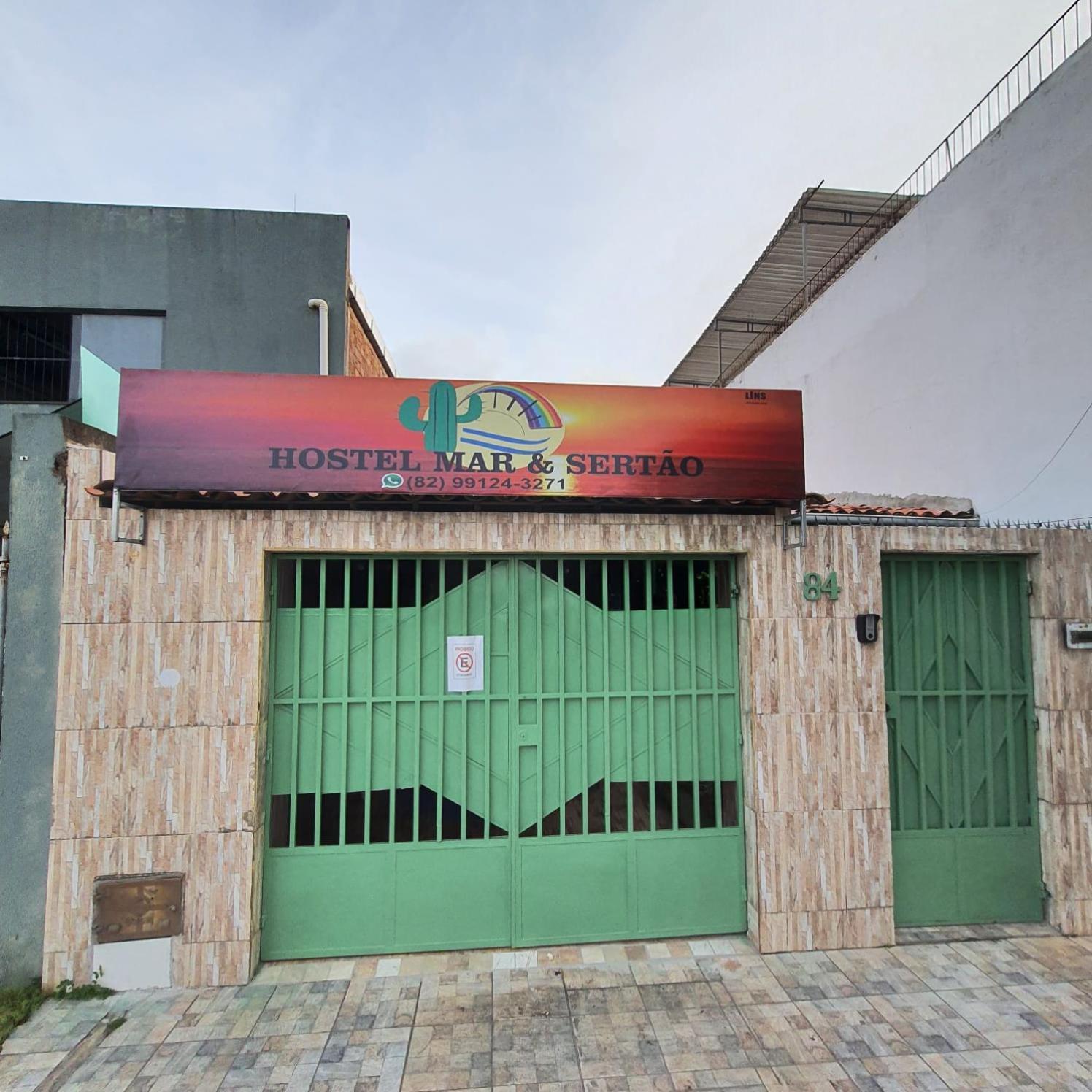 Pousada Hostel Mar E Sertao Maceió Kültér fotó
